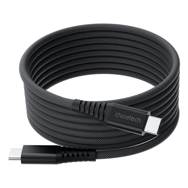 Choetech XCC-1051 USB-C till USB-C magnetisk kabel, PD 240W 1,8m (svart)