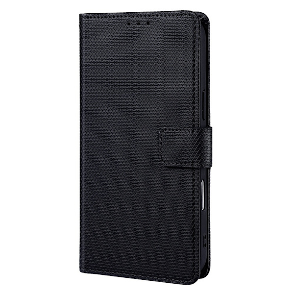 Flip Cover Læderetui til iPhone 15 Pro Max - Sort