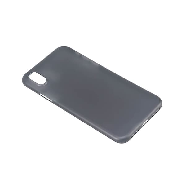 Ultratyndt sort mobilcover - iPhone X/XS