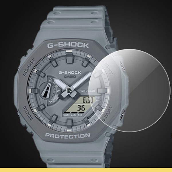 Skärmskydd i härdat glas för Smartwatch (2-pack) Casio GA-2110
