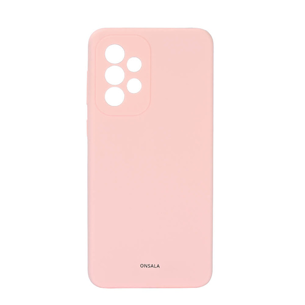 Mobilskal Silikon Chalk Pink - Samsung A33
