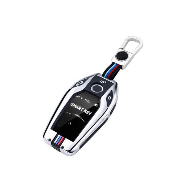 INF BMW Nyckelbricka till BMW 3-serie, 5-serie, 7-serie, 1-serie Silver
