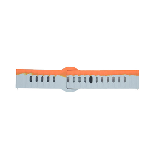 Klockarmband i Silikon - 20 mm Orange