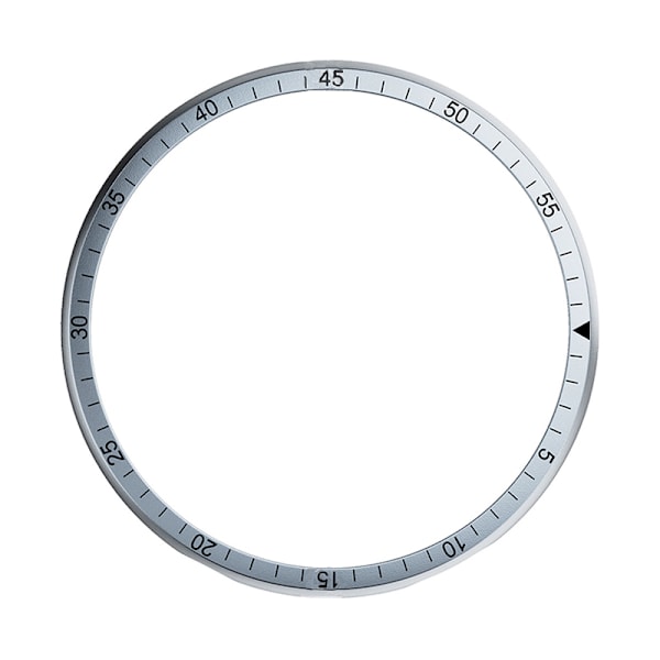 Snygg Silverramring för 44mm Galaxy Watch Active2
