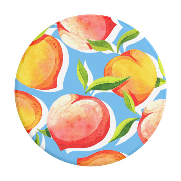 POPSOCKETS Just Peachy Gloss Avtagbart Grip med Ställfunktion