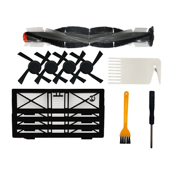 12-pack Tillbehörssats för Robotdammsugare Neato D80/D3/D5/D75 Flerfärgad