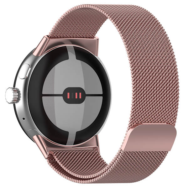 Milanese Klockarmband för Google Pixel Watch Rosa M