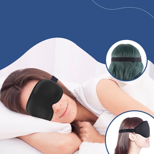 3D Sovmask med Öronproppar