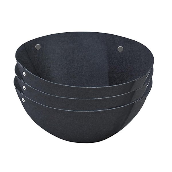 3-pack filttyg växande påsar med liner M