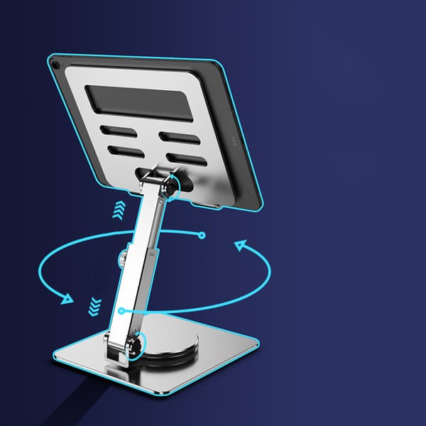 360º roterbar tabletstander Silver Silver