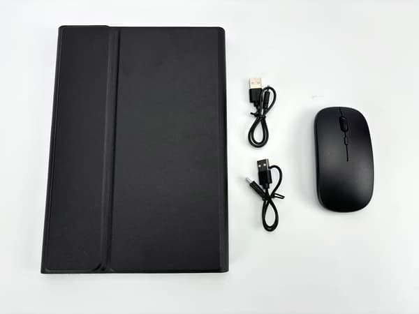 Bluetooth-tastatur og -musesæt til Samsung Galaxy Tab S6 Lite 10,4 tommer - Klassisk sort
