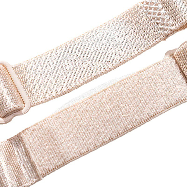 6 stk justerbare skulderremme til amme-bh Beige