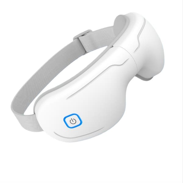 Øjenmassager med lufttryk, vibration, varme, Bluetooth-musik og stemmeudsendelse - Perfekt til afslapning