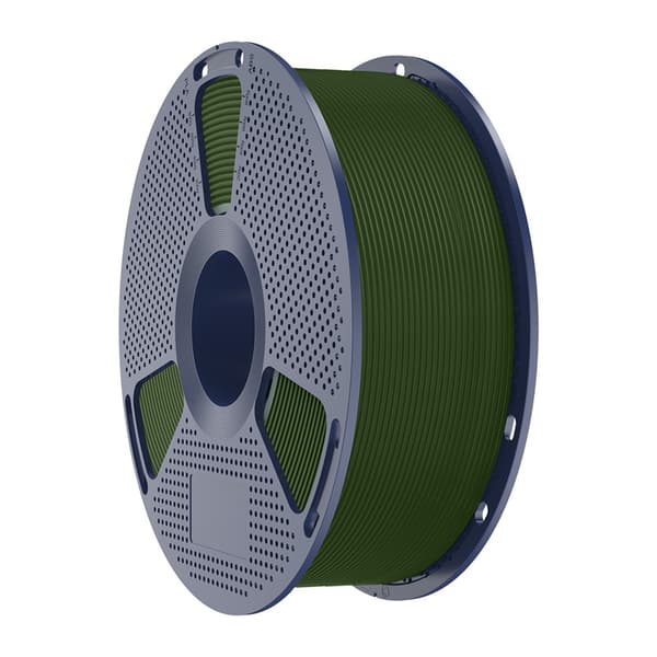 Sunlu PLA+ High-Speed olivenfilament til FDM 3D-printere, 1.75 mm, høj dimensionsnøjagtighed