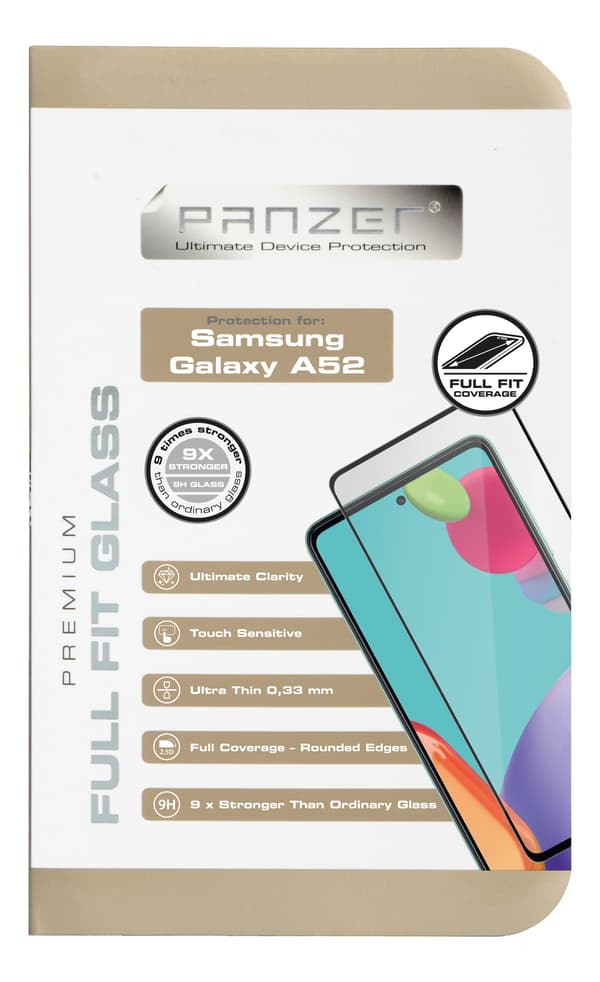 Galaxy A52/A52s/A53s 5G Full-fit Glass black