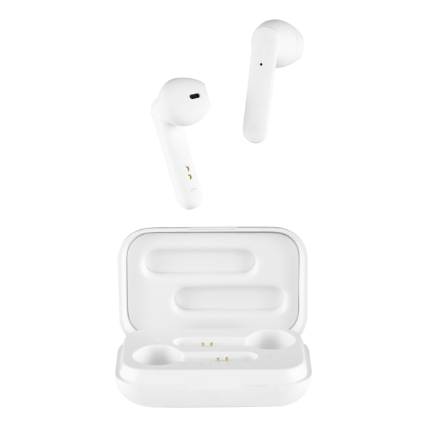 T110 TWS earbuds charging case  BT 5 matte white