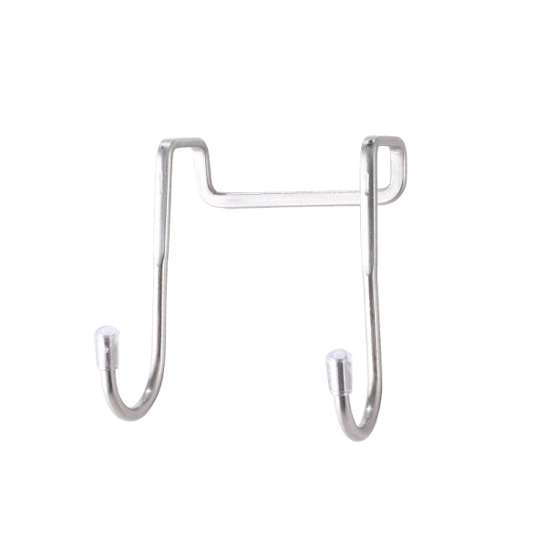 Dobbelt S-formet krog - 2,5 cm, 2 stk. Rustfrit stål, alsidig ophængning Silver Silver