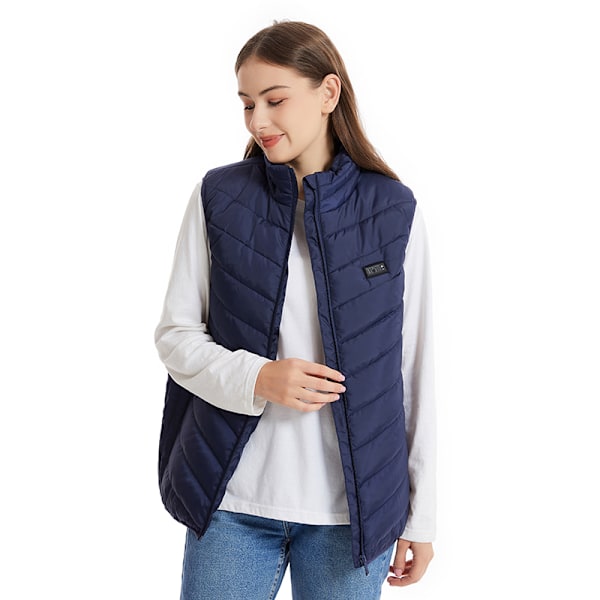 Lämmitetty liivi, jossa on 21 lämmitysaluetta 4XL