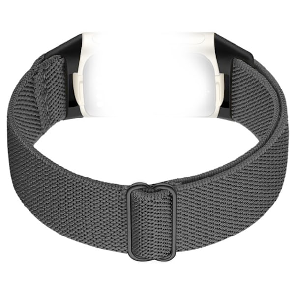 Klockarmband i Nylon för Fitbit Charge 5/6 Mörkgrå
