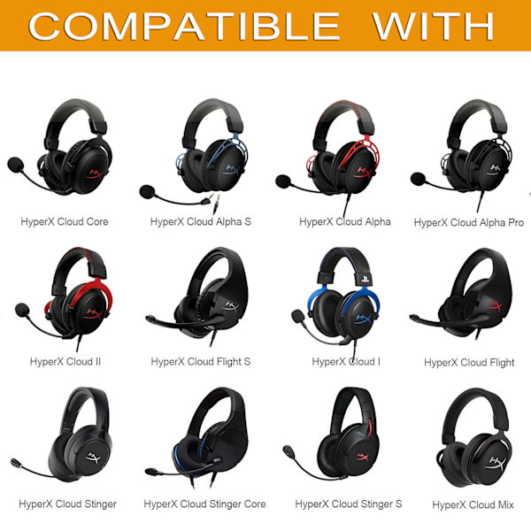 INF Korvatyynyt Kingston HyperX Cloud Flight/Cloud Flight S:lle