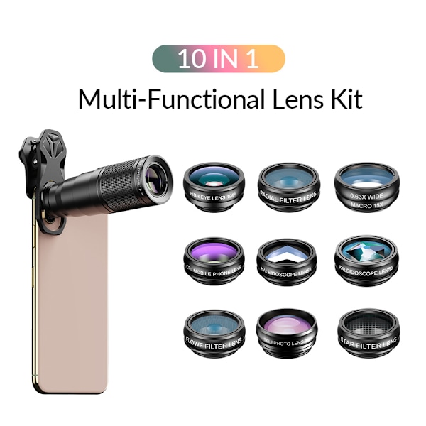 22XDG9 Monokulært teleskop - High Definition Mobile Lens