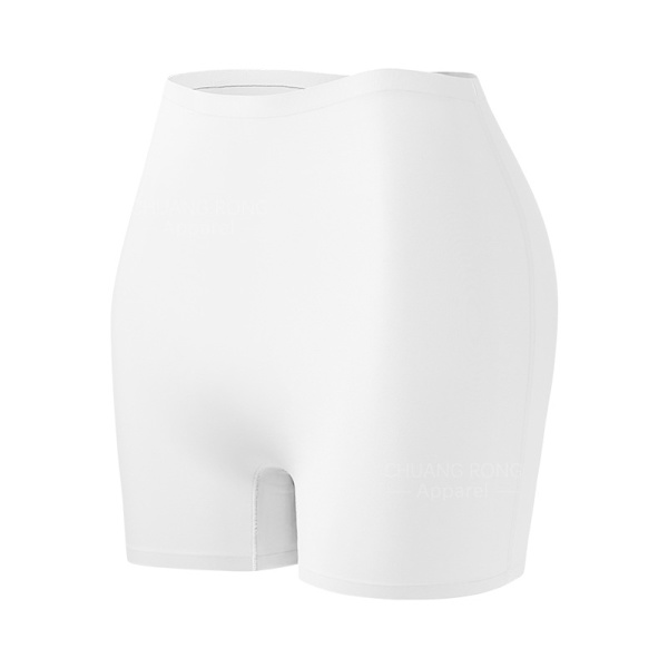 Sömlösa säkerhetsshorts med mitten av midjan för kvinnor, 3-pack S
