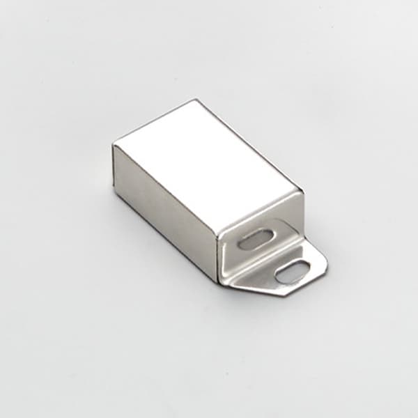 10 stycken skåpsug med kraftfull magnet stor storlek Silver Silver