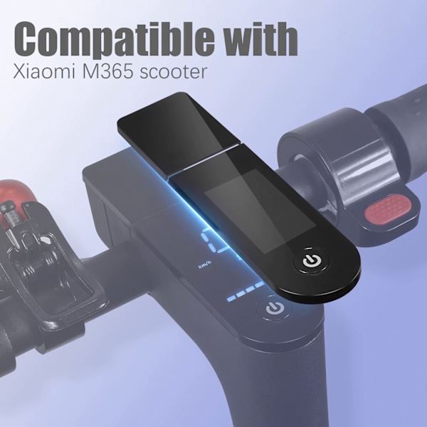 Bluetooth dashboard display cover til Xiaomi M365 el-scooter