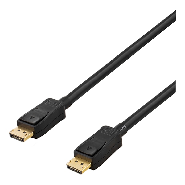 DisplayPort monitor cable, 20-pin m, m, 20m, black