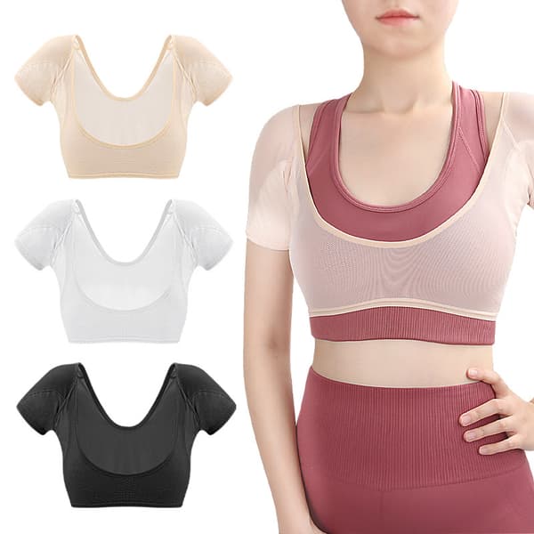 Sommar svettavledande mesh bomullspadsväst Black M Black M