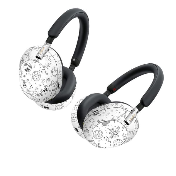 Snygga Sony WH-1000XM5 Hörlurar Vit