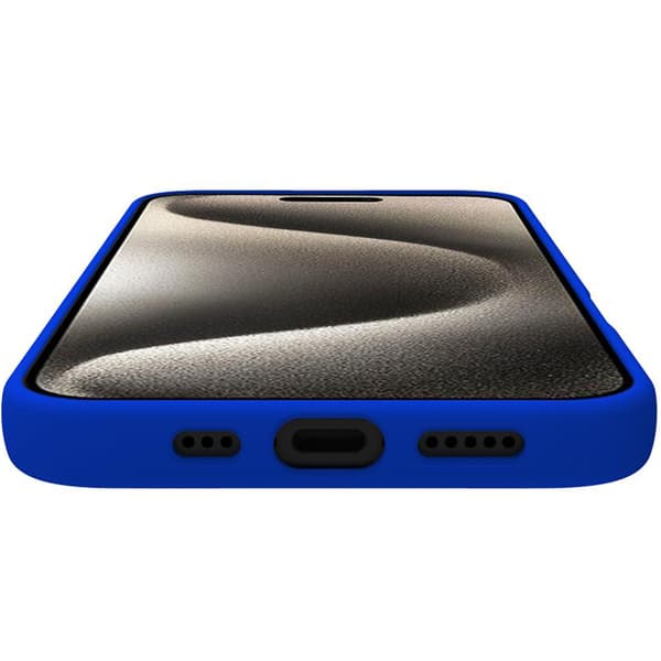 Cromo Soft rubber case iPhone 16 Blå