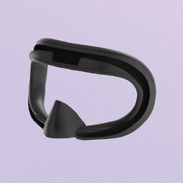 VR andningsbar ögonskyddsersättning för Oculus/Meta Quest 3 Black Black