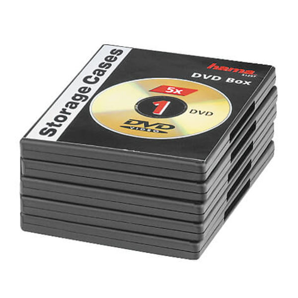DVD-Kuori Musta 5Kpl
