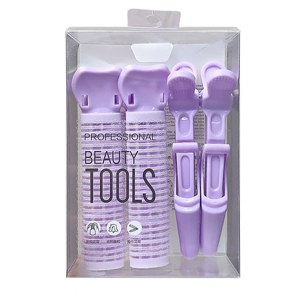 Air Bangs Hårrullar Set: Volymgivande Klämmor för Rotlyft & Styling