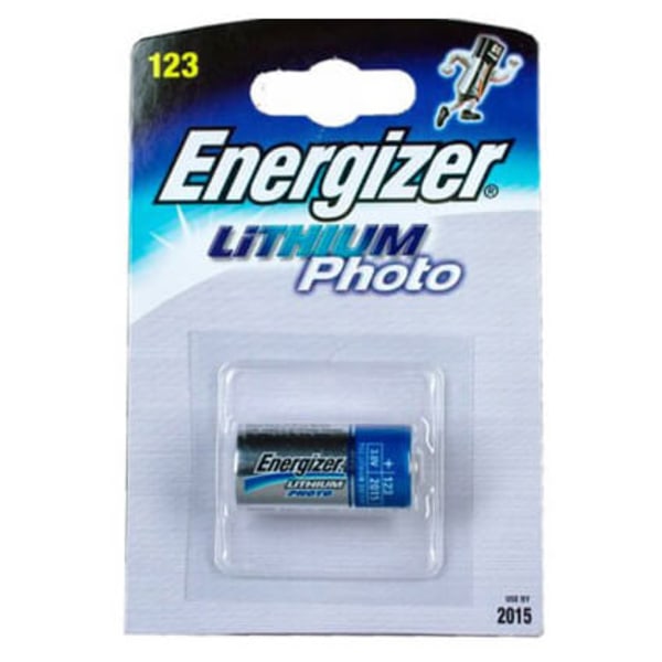 ENERGIZER Batteri CR123 Lithium 1-pack