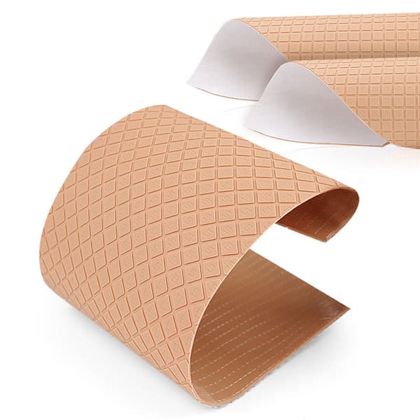 Diamond Grid Shoe Sole Protector Pads (2-pack) Khaki Khaki