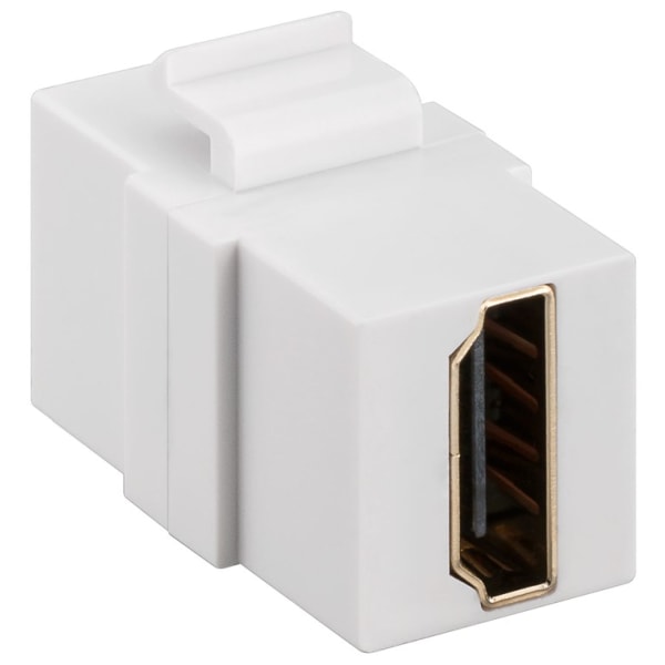 Keystone-modul med dubbelt HDMI™-uttag, 4K @ 60 Hz