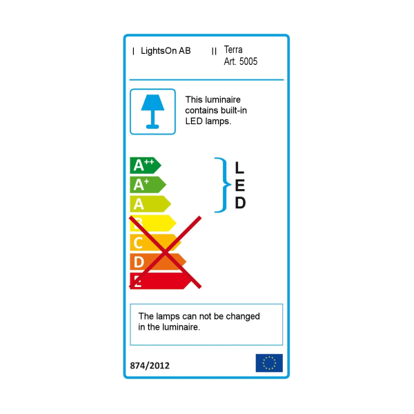 Terra infälld armatur Aluminium