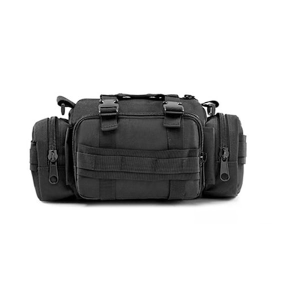 Multifunktionell taktisk midjeväska Black Black