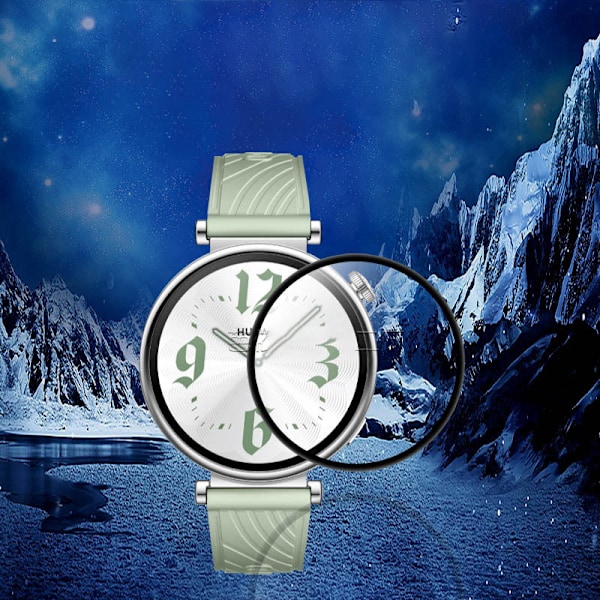 Hærdet glasskærmbeskytter til smartwatch, 2-pak HUAWEI ur GT4 41mm