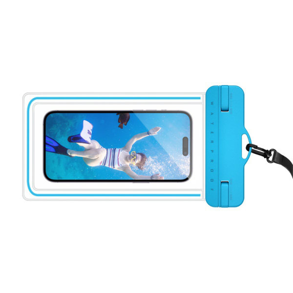 Flydende vandtæt mobiltaske Universal Blå 2-pakke