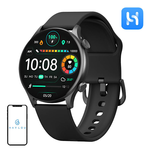 Smartwatch Haylou RT3 (sort)