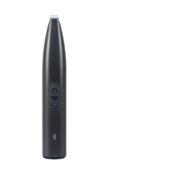 Pet neglesliber med genopladeligt batteri Sort