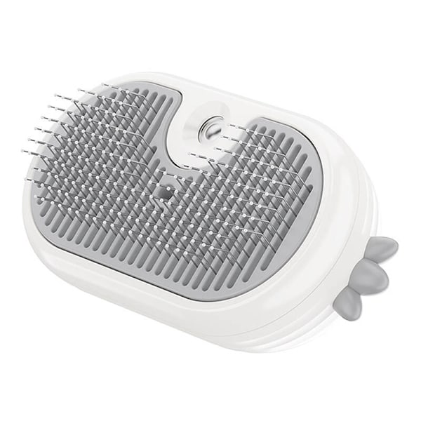 Rojeco Cat Steam Brush hierontatoiminnolla (valkoinen)
