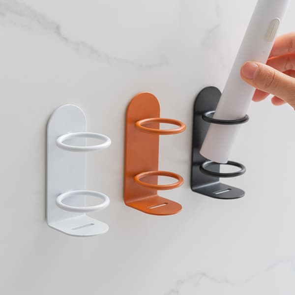 Seinälle kiinnitettävä hammasharjateline Orange Orange