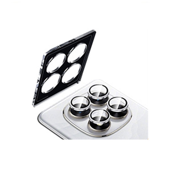 3-pack kameralinsskydd för Xiaomi - Silver Modell 8