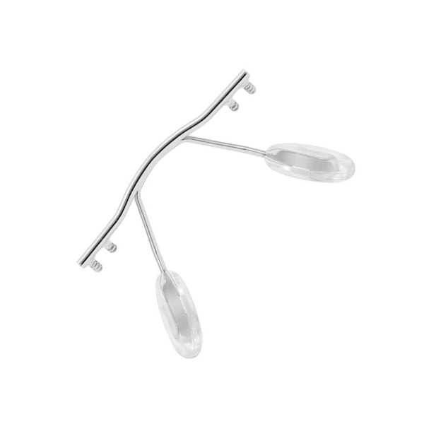 Kanglösa näskuddar med hängande blad - Silver