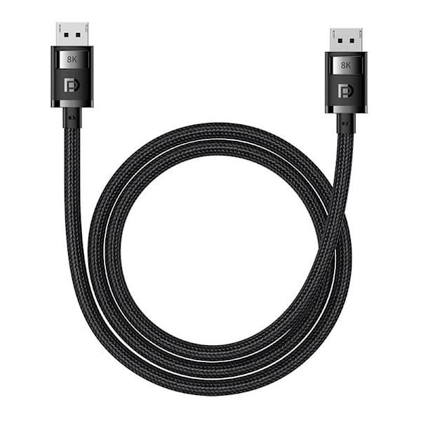 DP 8K til DP 8K kabel Baseus High Definition 1,5 m (sort)