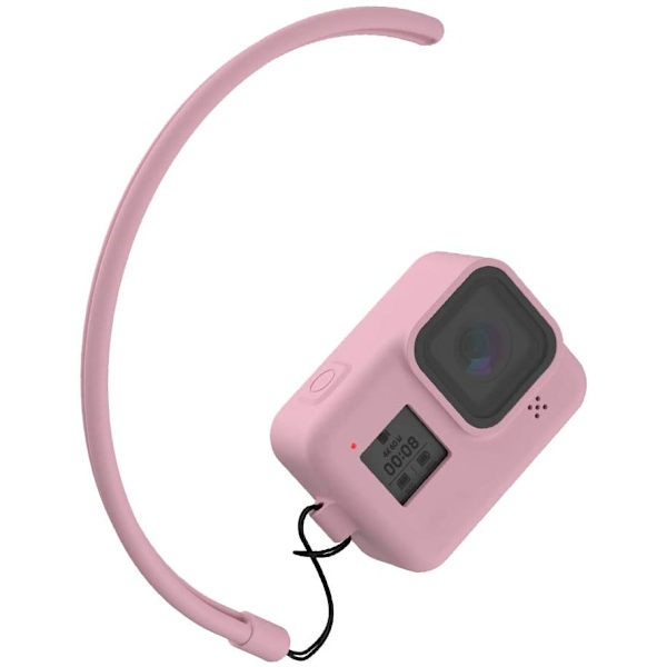 Silikone etui og tilbehør til GoPro Hero 8 Sort - pink